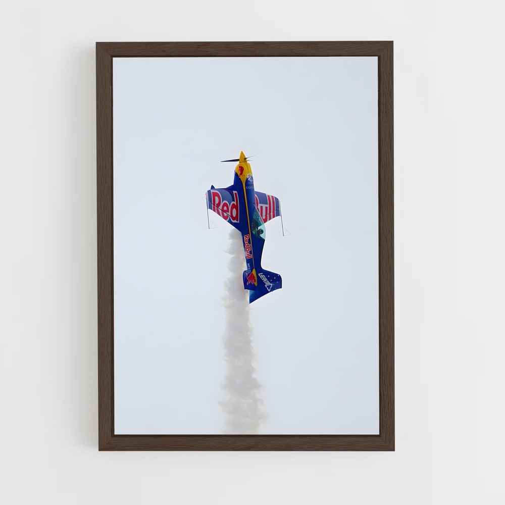 Poster Red bull planeur – affiche Deltaplane (vue 5)